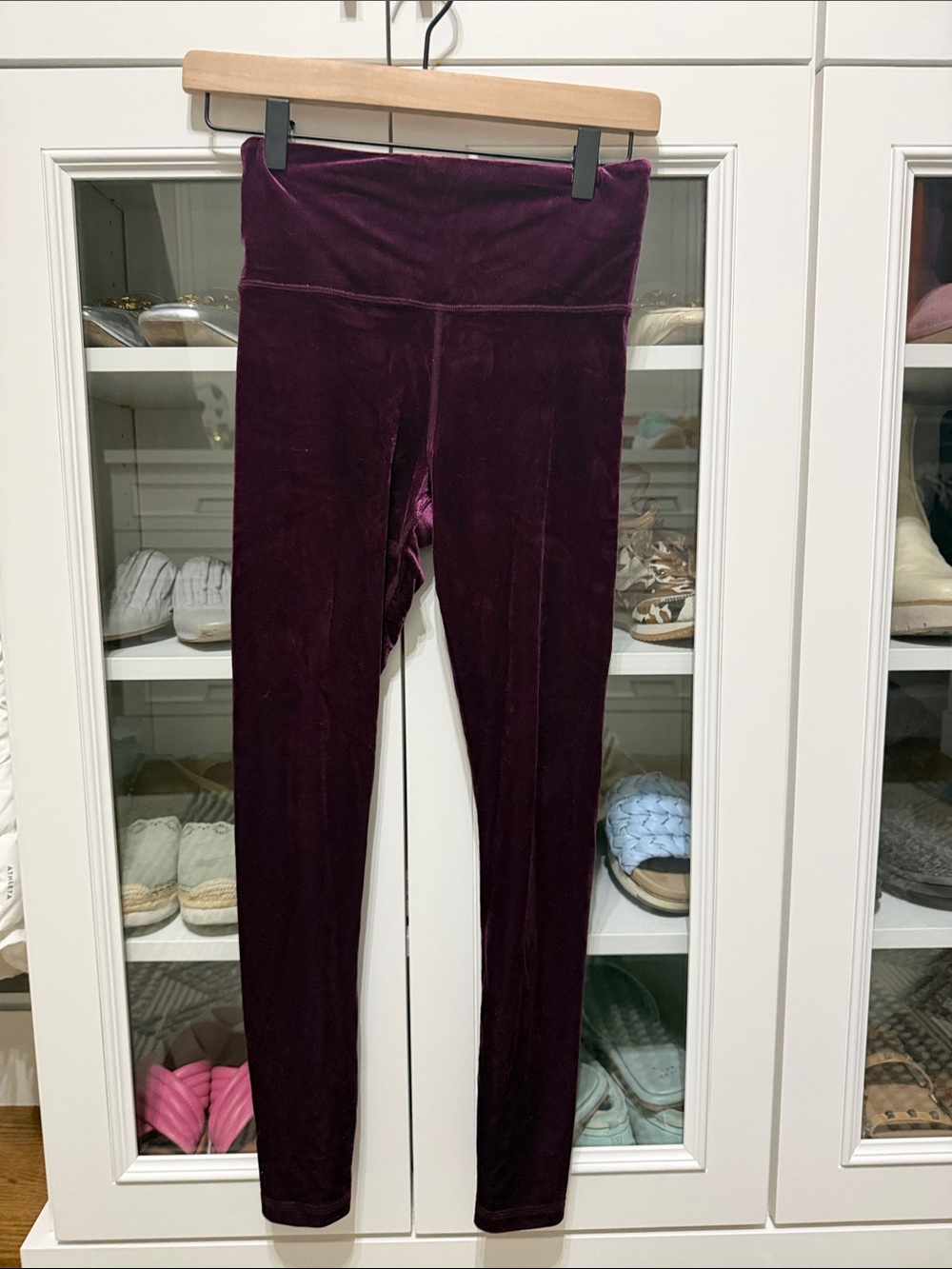 Athleta Elation velvet tight
